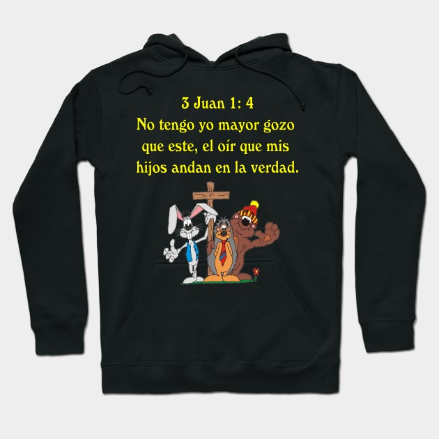 Cartas de San Juan 3 Carta 1.4 Hoodie by drawn freehand